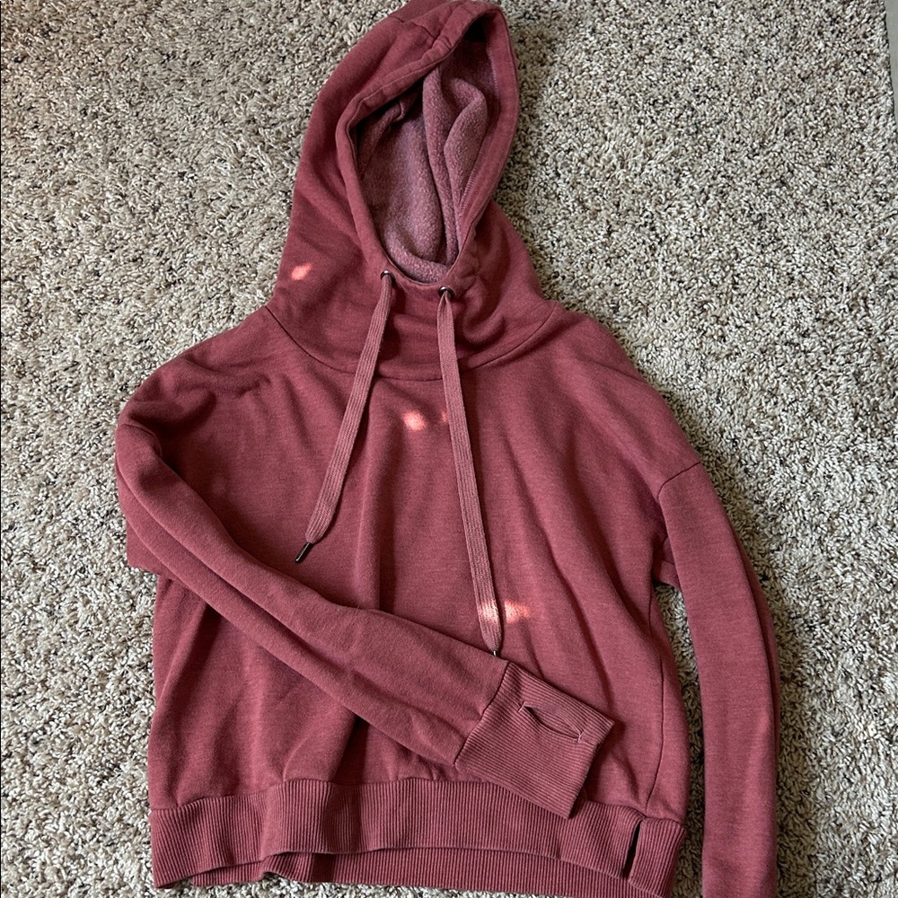 90 Degree By Reflex Dusty Rose Hoodie